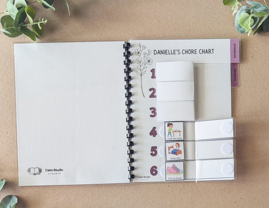 Custom Mini Visual Support Book